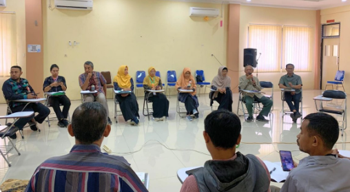 Rapat Evaluasi Pembangunan Gedung Rehabilitasi NAPZA
